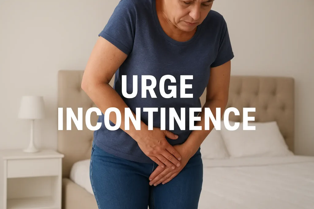 how to manage urge incontinence Stonebridge symptoms