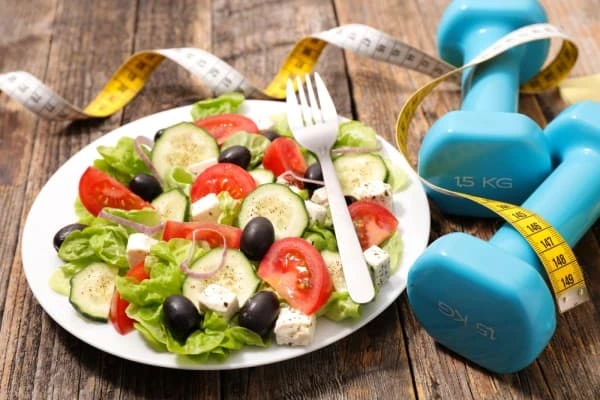 Example of good diet and exercise Stonebridge