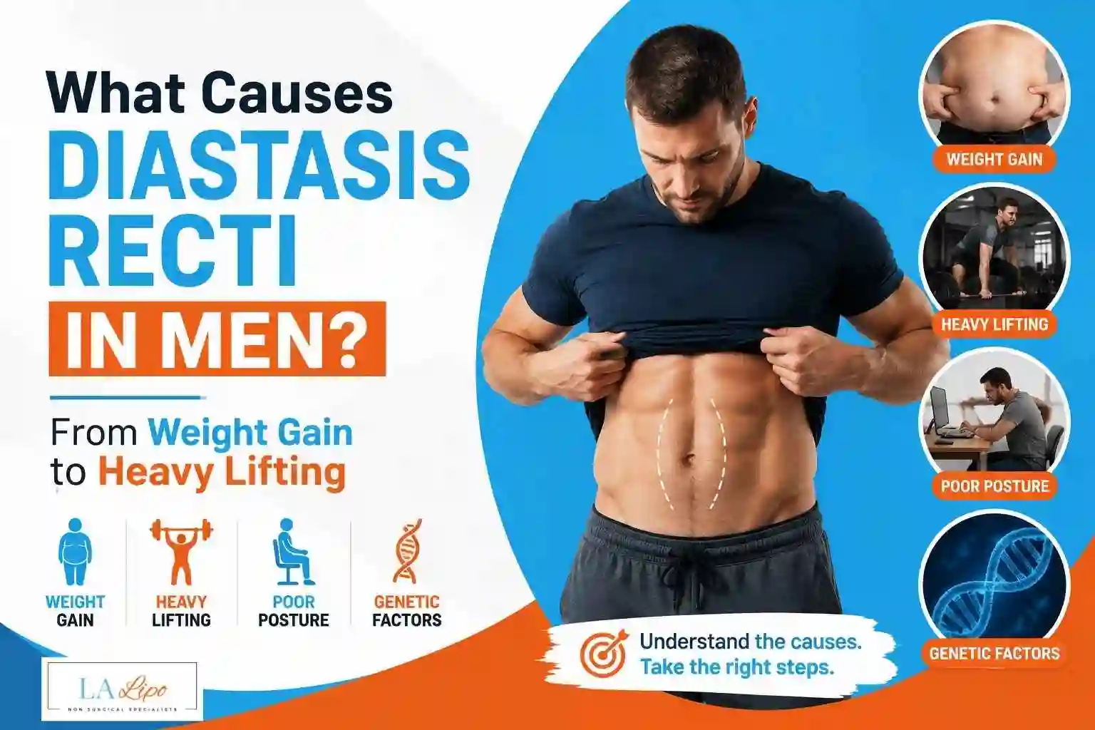 What Causes Diastasis Recti in Men? From Weight Gain to Heavy Lifting Stonebridge